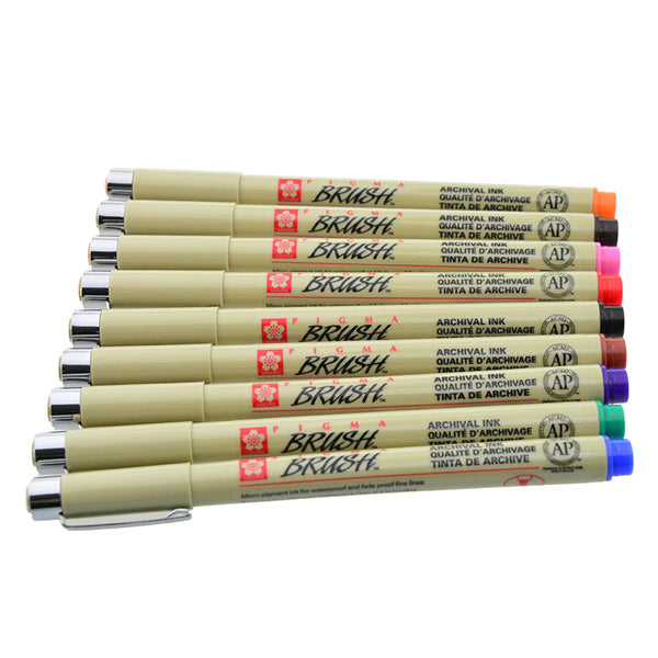 Sakura Pigma Brush Colored Pen