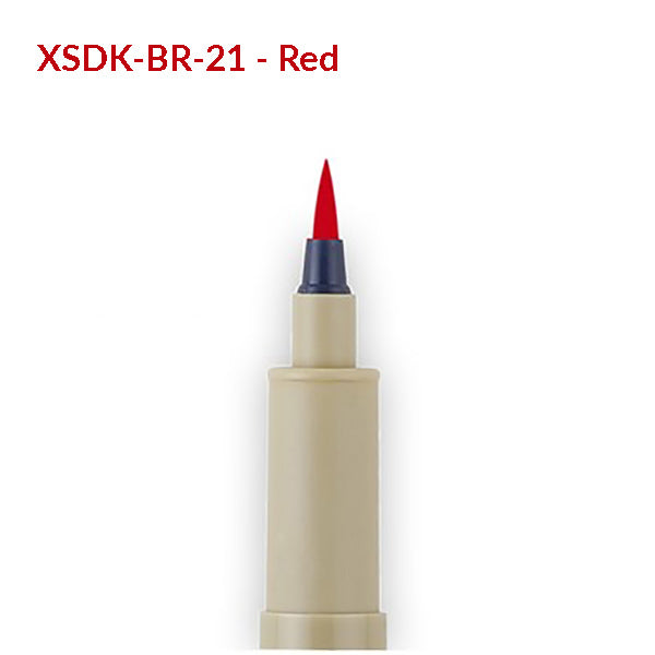Sakura Pigma Brush Colored Pen, XSDK-BR-19 - RED