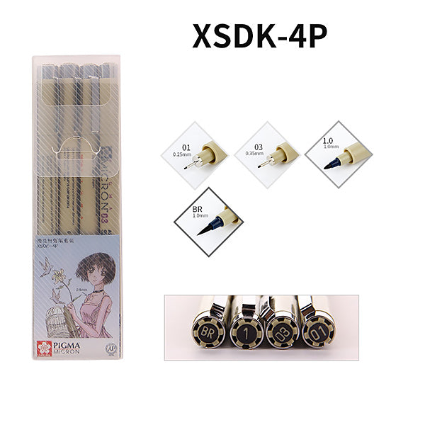 Sakura Pigma Graphic and Brush Colored Pen / Set