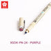 Sakura Pigma Micron PN Colored Pen / Set, XSDK-PN-24 - PURPLE, Marker