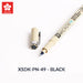 Sakura Pigma Micron PN Colored Pen / Set, XSDK-PN-49 - BLACK, Marker