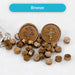 Sealing Wax Beads Set for Stamp, Broonze