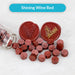 Sealing Wax Beads Set for Stamp, Shining Wine Red