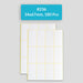 Self Adhesive Sticky White Labels 15 Sheets A5 Pack, #236,34x67mm