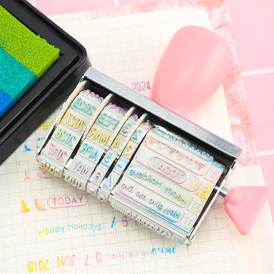 Self-Inking Rubber Date Stamp