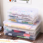 Sticker Clear Container Storage Box