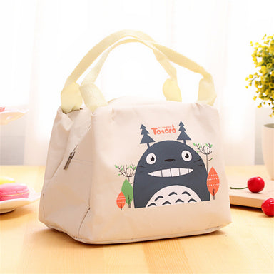 Totoro Insulated Lunch Bag, Cream