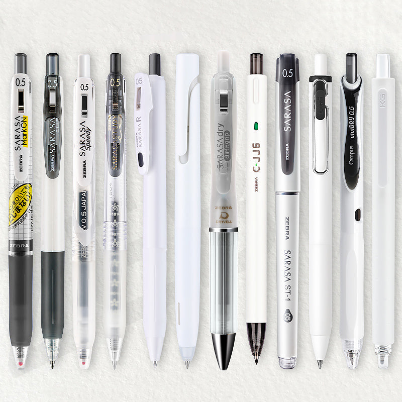 The Best Gel Pen Brand Pack ZEBRA PILOT uni-ball Pentel