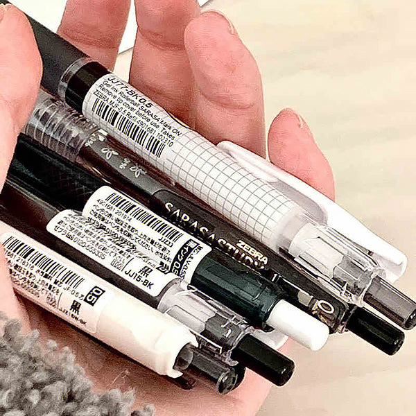 The Best Gel Pen Brand Pack ZEBRA PILOT uni-ball Pentel