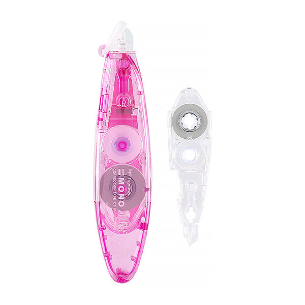Tombow MONO AIR 5 6M Correction Tape Bundle, Pink and refill