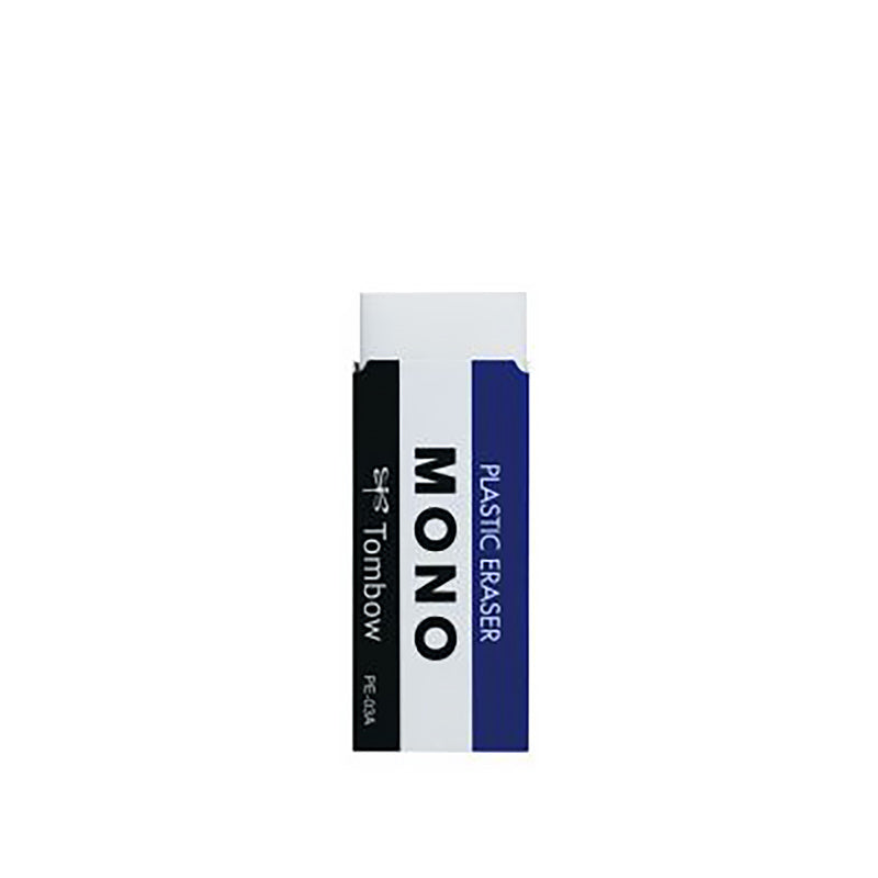 Tombow MONO Plastic Eraser 3 Pcs Pack, White / Small: S