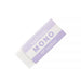 Tombow MONO Plastic Eraser 3 Pcs Pack, White (Pastel Purple Sleeve) / Small: S
