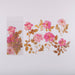 Translucent Botanical Flowers, Ferns and Leaves Stickers, 3