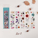 Translucent Floral Stickers, 8