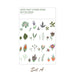 Translucent Seasonal Floral Stickers, A