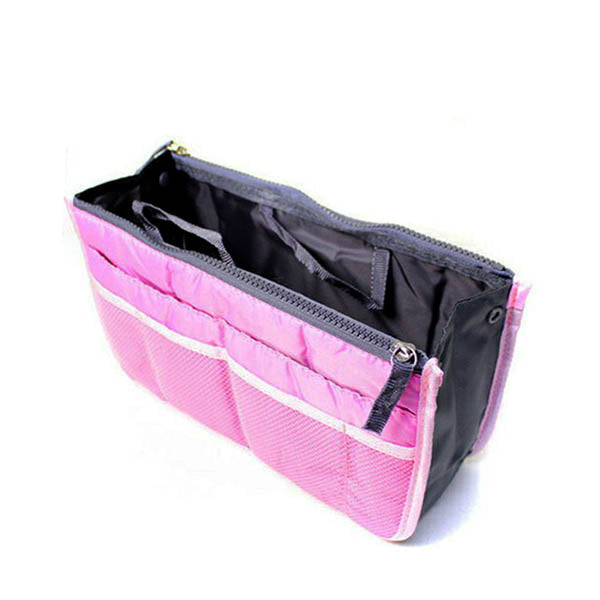 Travel Cosmetic Organizer Bag, Pink