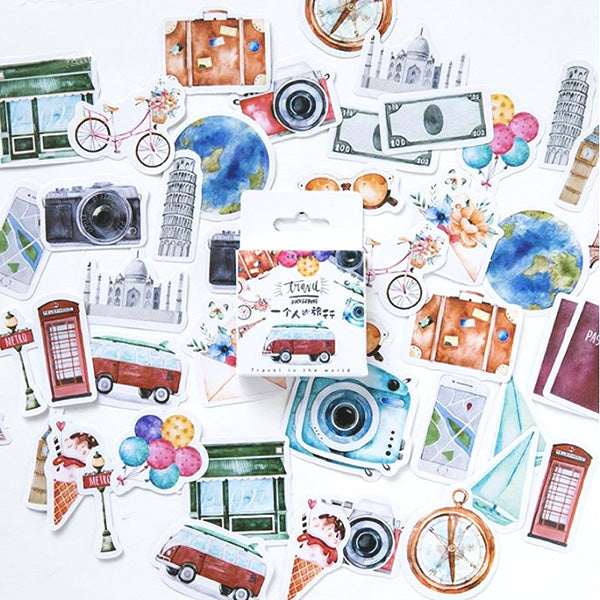 Travel Journal Stickers