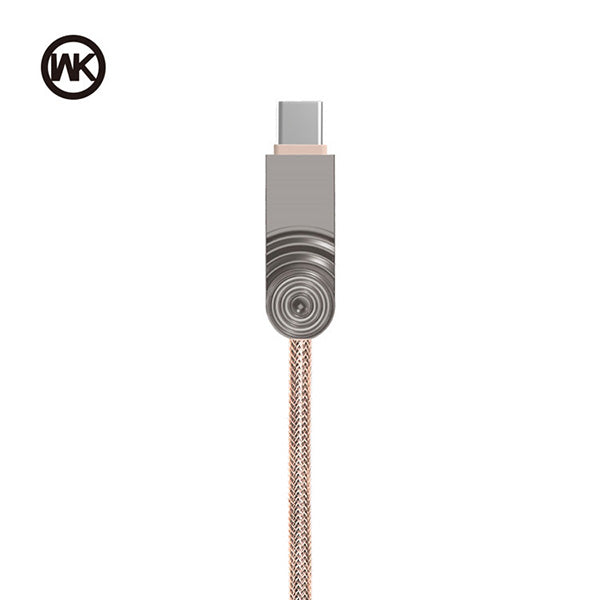 USB 3 in 1 Fast Charging Zinc Alloy Data Cable, Tin