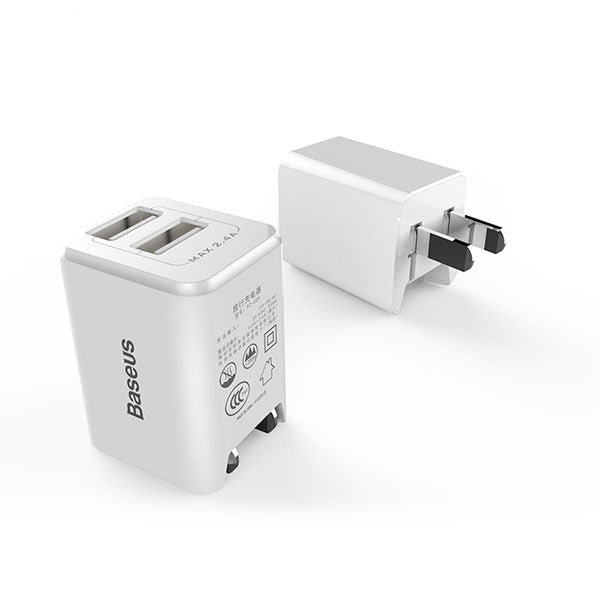 USB /Type-C Power Adapter 2 Ports 2.1A /3A Max (USA, Canada Type A Plug), Adapter / 2.1A