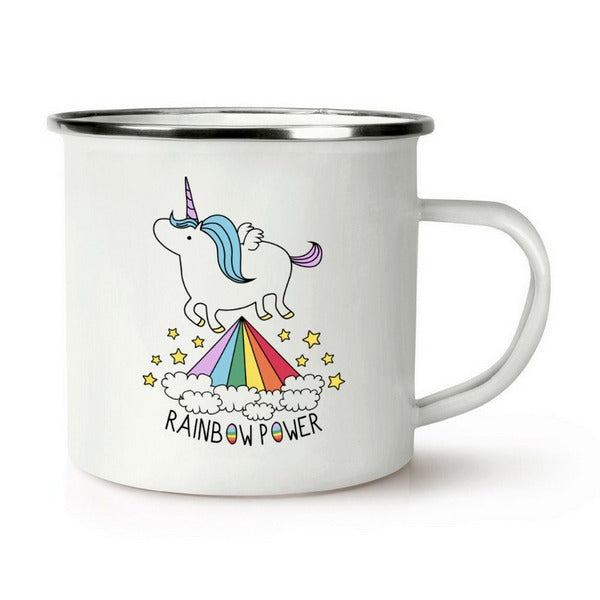Unicorn Enamel Mug, Unicorn🦄