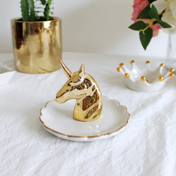 Unicorn Jewelry Plate