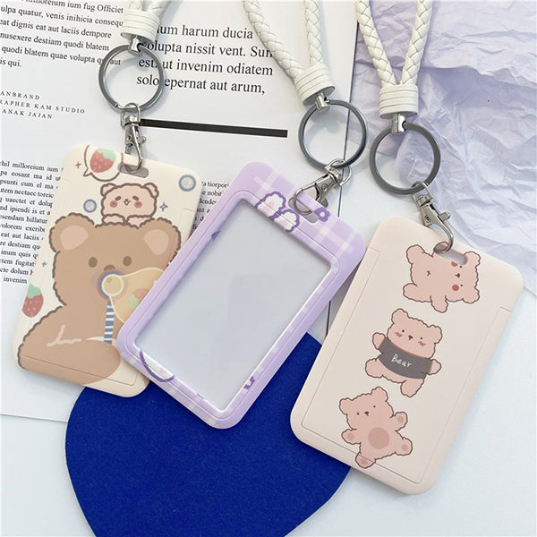 Vertical Card Holder with Lanyard Vertical Card Holder with Lanyard