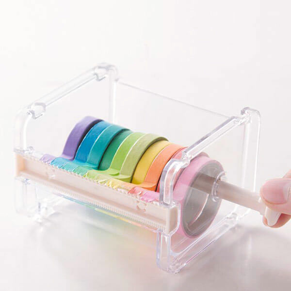 Washi Tape Storage and Dispenser Box