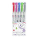 Zebra Mildliner Double Ended Brush Pen 5 Colors Set, Assorted Cool & Refined Color