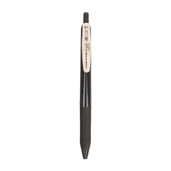 Zebra Sarasa Clip Vintage Colors Retractable Gel Pen 0.5mm 5 Colors / Set, Sepia Black