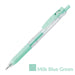Zebra Sarasa Milk Color Clip Retractable Gel Pen 0.5mm 8 Colors, Milk Blue green